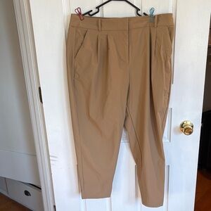CALIA by Carrie Underwood Tan Ankle Pants